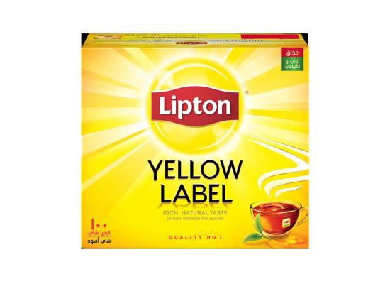 Lipton Yellow Label Black Tea 100 Tea Bags